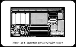 Aber 35003 Soviet tank BT-5 (ITA) 1/35 – imagen 2