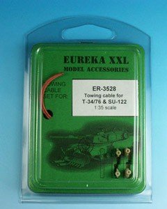 Câble de remorquage Eureka XXL ER-3528 pour T-34/76 et canons automoteurs 1/35