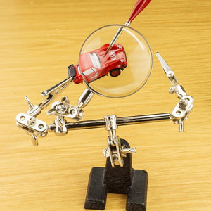 Modelcraft PCL2228 Helping Hands &amp;amp; Glass Magnifier – immagine 2