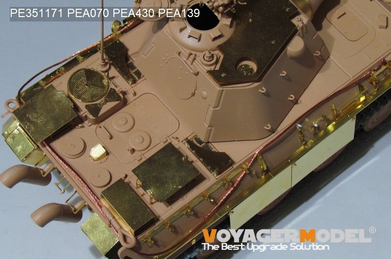 Voyager Model PE351171 WWII German Panther F Basic（For RFM 5045） 1/35 – immagine 2