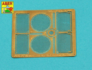 Aber 48A33 Grilles for Panther D 1/48 – image 4