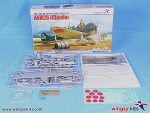Maquette Wingsy D5-03 Chasseur embarqué IJN Type 96 II A5M2b « Claude » (première version) 1/48 – image 2