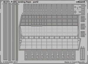 Eduard 48911 P-40C landing flaps BRONCO 1/48 – Bild 2