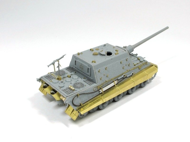 Maquette ET Model E72-022 Jagdtiger allemand de la Seconde Guerre mondiale pour kit DRAGON au 1/72 – image 3