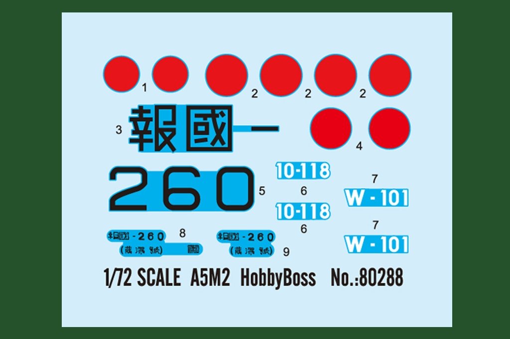 Hobby Boss 80288 A5M2 1/72 – zdjęcie 3