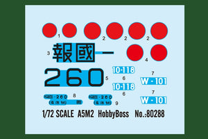 Hobby Boss 80288 A5M2 1/72 – zdjęcie 3