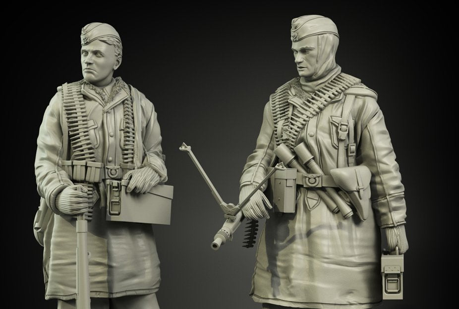Panzer Art FI35-065 Waffen-SS Anorakanzug MG-42 set 1/35 – zdjęcie 2