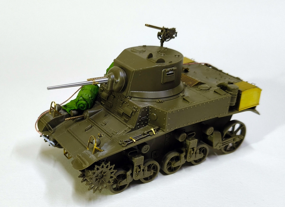 Eureka XXL ER-3583 Zestaw waloryzujący do czołgu lekkiego US M3 STUART Late Prod. dopasowany do modelu TAMIYA / Upgrade set for the US M3 STUART Late Prod. light tank, fits TAMIYA kit 1/35