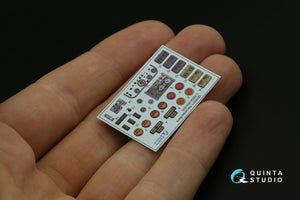 Intérieur imprimé en 3D et coloré sur papier décalcomanie Quinta Studio QD35071 Mercedes-Benz L1500A (MiniArt) 1/35  – image 2