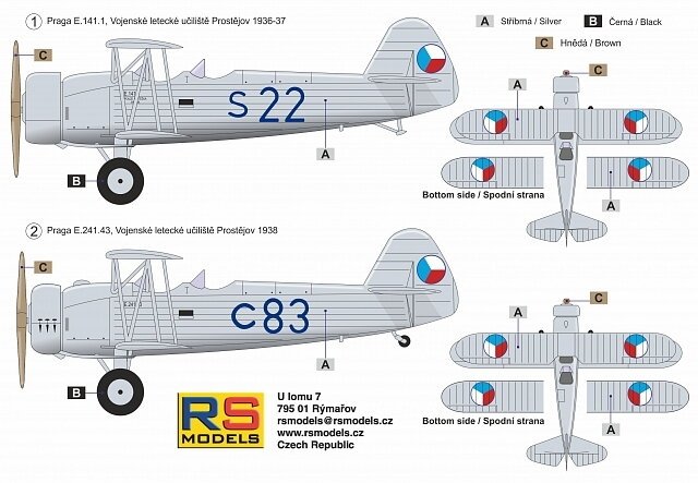 RS Models 94004 Praga E-141 Diesel 1/72 – zdjęcie 2