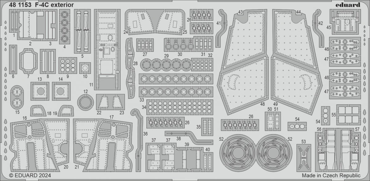 Eduard 481153 F-4C exterior HOBBY 2000, ACADEMY 1/48