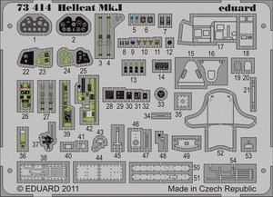 Eduard 73414 Hellcat Mk. I S. A. 1/72 EDUARD – immagine 2