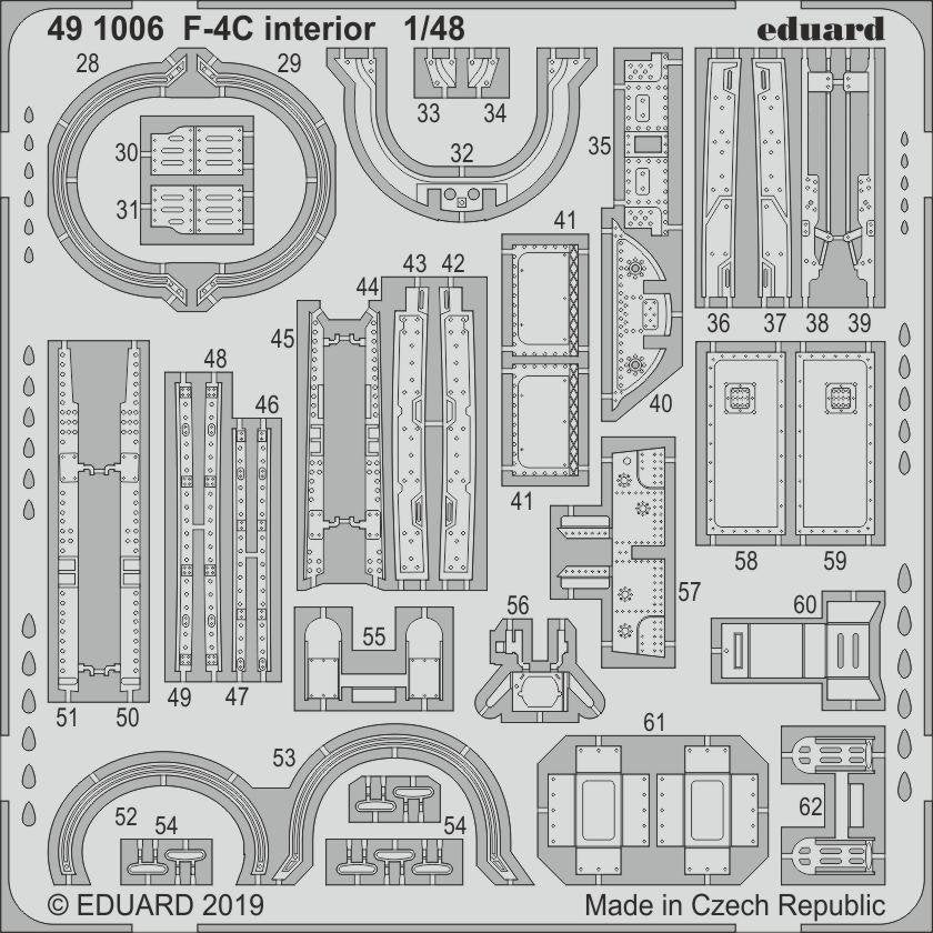 Eduard 491006 F-4C interior ACADEMY 1/48 – Bild 2