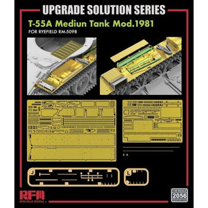Rye Field Model 2056 T-55A Medium Tank Mod.1981 for RFM5098 - Upgrade Solution 1/35 – imagen 2