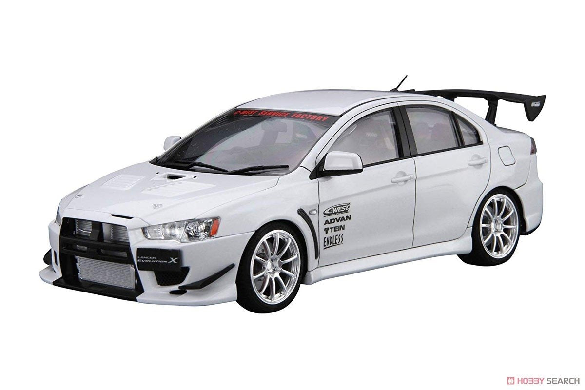 Aoshima 05897 Mitsubishi Lancer Evo &amp;#39;07 1/24 – immagine 4