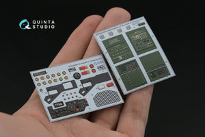 Quinta Studio QD35094 Patriot Abschussrampe auf 15t mil gl BR A1 3D-Printed &amp;amp; coloured Interior on decal paper (Trumpeter) 1/35 – immagine 6