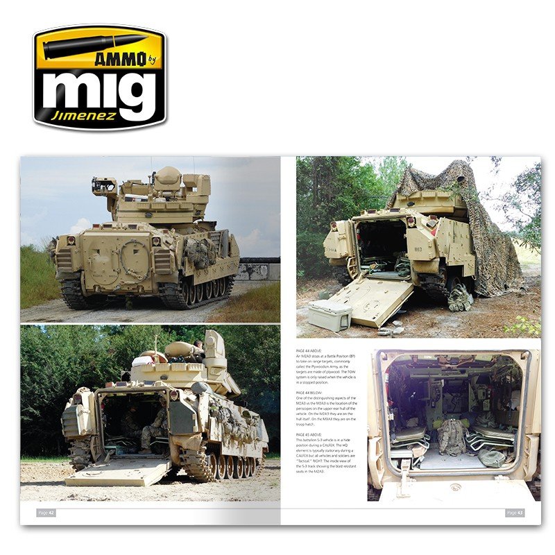 AMMO of Mig Jimenez 5952 M2A3 BRADLEY FIGHTING VEHICLE IN EUROPE IN DETAIL VOL 2 (English) – Bild 3