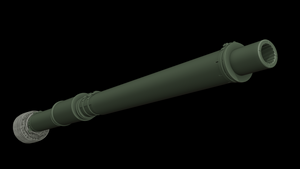 Panzer Art GB35-157 M68 Gun barrel with thermal sleeve for M60A3 and CM-11 “Brave Tiger” 1/35 – image 2