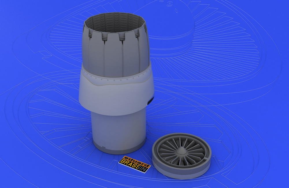 Eduard 648020 F-16CJ Block 50 engine 1/48 (Tamiya) – image 3