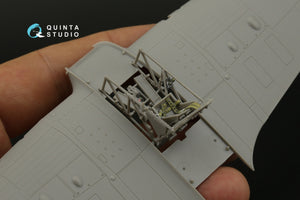 Quinta Studio QD48410 Hurricane family 3D-Printed &amp;amp; coloured Interior on decal paper (Arma Hobby) 1/48 – immagine 6