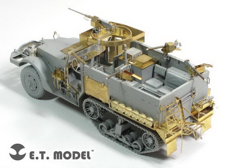ET Model E35-144 WWII US M2A1 Half-Track (For DRAGON 6329) (1/35) – image 4