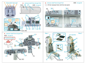 Quinta Studio QD+48518 Tornado IDS Intérieur coloré imprimé en 3D sur papier décalcomanie (Italeri) (avec pièces en résine imprimées en 3D) 1/48  – image 7