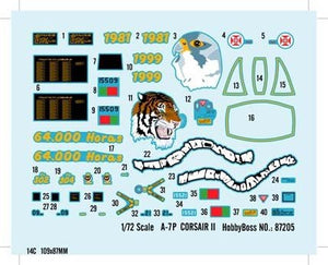 Hobby Boss 87205 A-7P Corsair II 1/72 – immagine 2