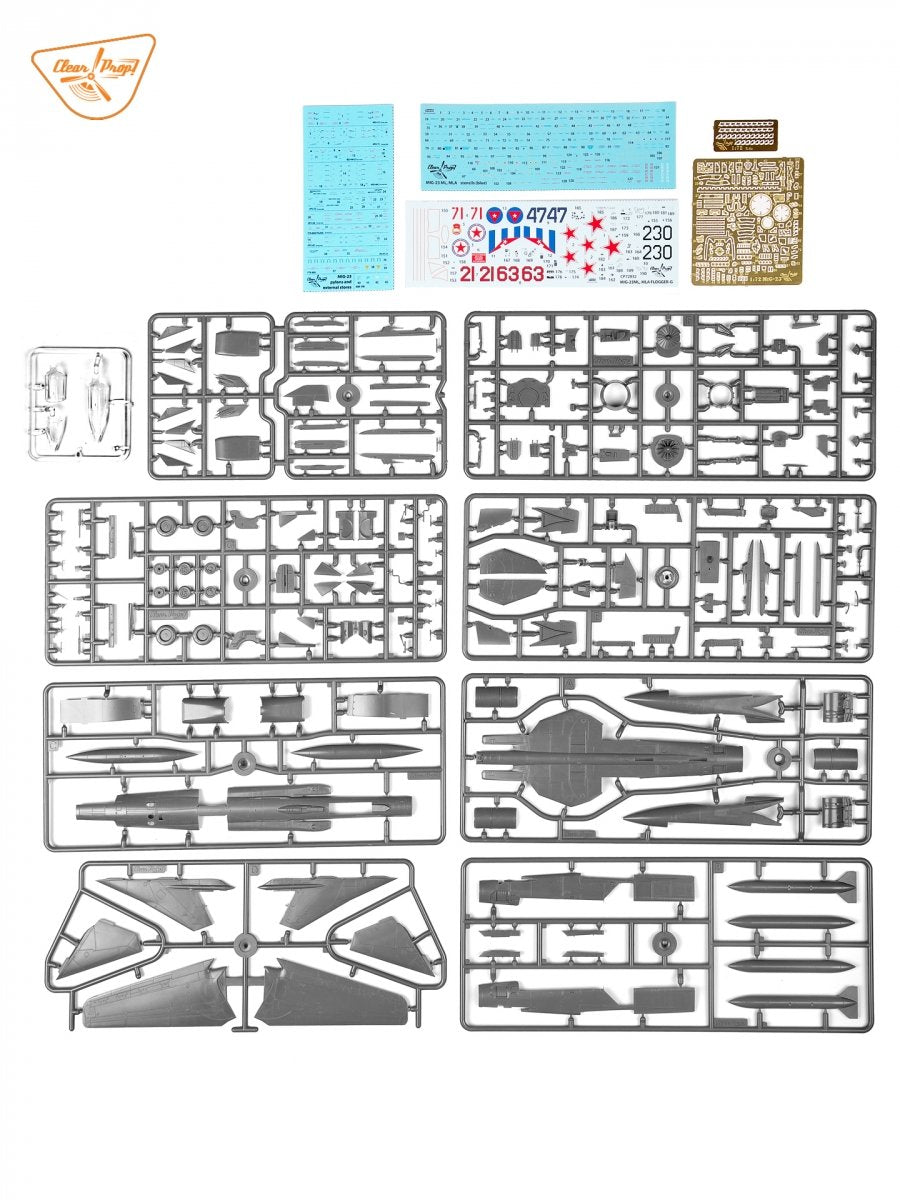 Clear Prop! CP72032 MiG-23ML/MLA Flogger-G ADVANCED KIT 1/72 – imagen 10