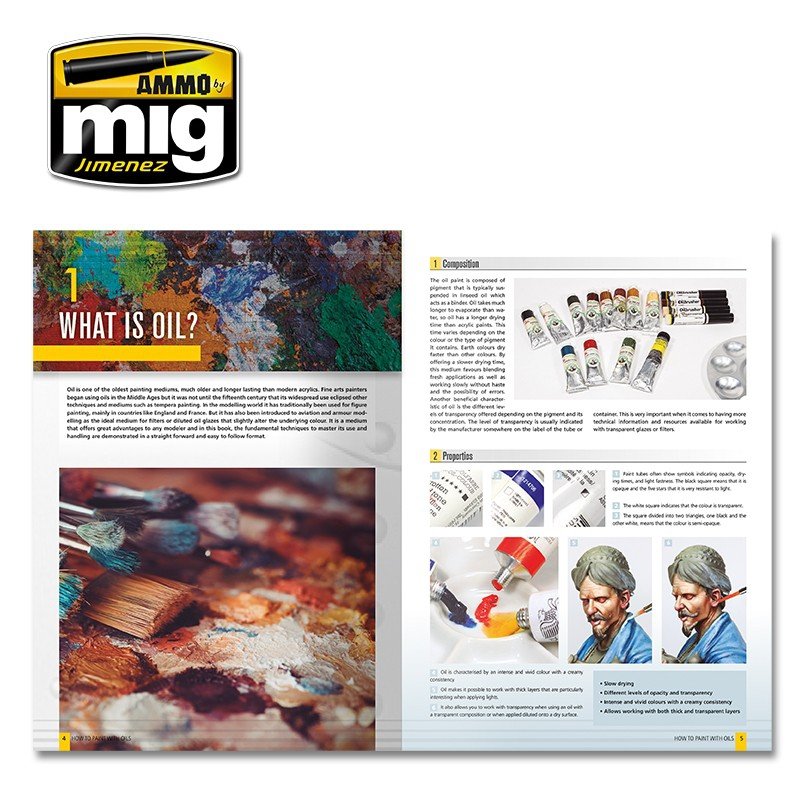 Ammo of Mig 6043 MODELLING GUIDE: HOW TO PAINT WITH OILS EN – immagine 5