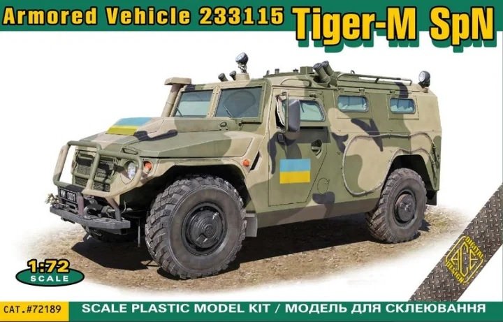 ACE 72189 Tiger-M SpN ​​Armored Vehicle 233115 1/72