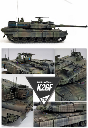 Academy 13560 Polish Land Forces K2GF 1/35 – imagen 6