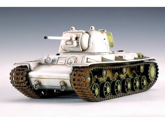 Trumpeter 00359 Russia KV-1 model 1942 Heavy Cast Turret Tank 1/35 – immagine 2