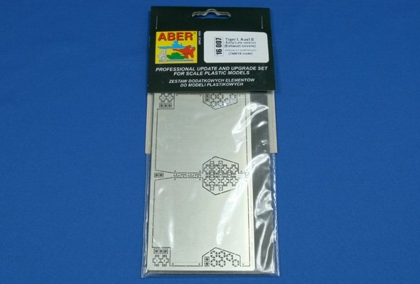 Aber 16007 Exhaust covers for Tiger I, Ausf.E - Early/Late version 1/16 – image 3