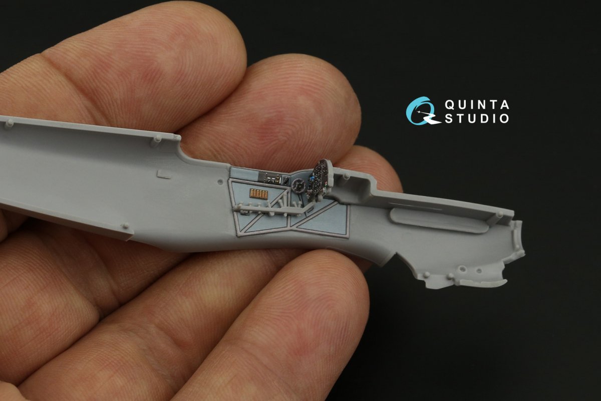 Quinta Studio QD72084 Yak-1B 3D-Printed &amp;amp; coloured Interior on decal paper (Arma Hobby) 1/72 – zdjęcie 9