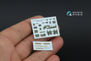 Quinta Studio QD48469 A6M2 Zero (Nakajima Prod.) 3D-Printed colored Interior on decal paper (Academy) 1/48 – image 3