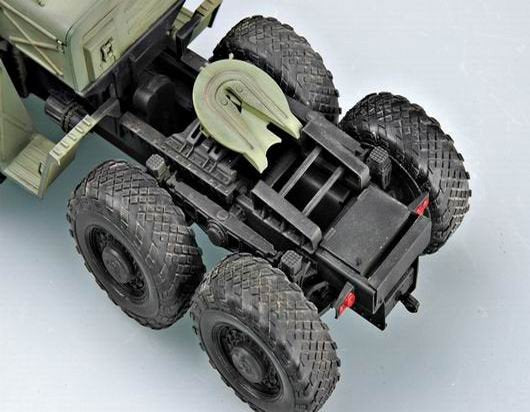 Trumpeter 00211 MAZ-537G intermediate type with MAZ/ChMZAP 5247G semi-trailer 1/35 – zdjęcie 8