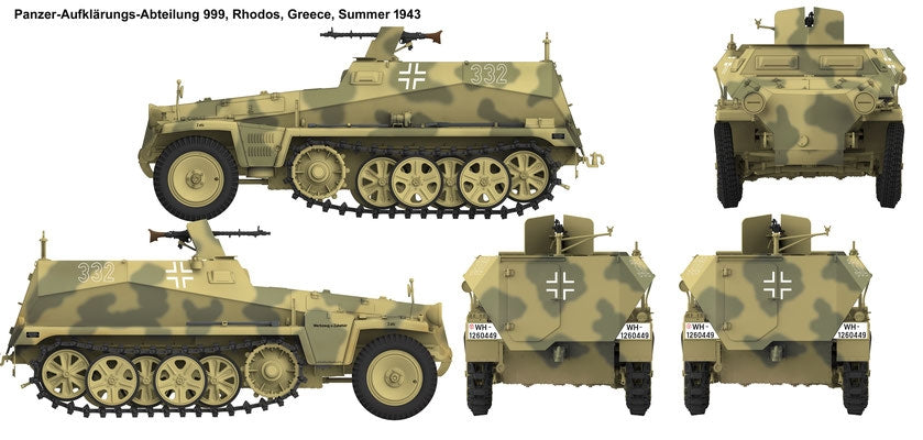 Das Werk DW16018 Sd.Kfz. 250/1 Ausf. A 1/16 – imagen 6