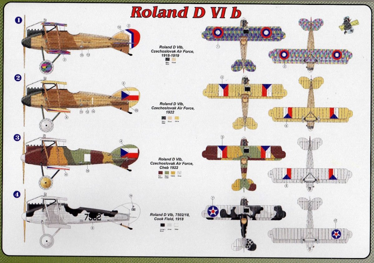 Fly 48004 Roland D VI b 1/48 – Bild 2