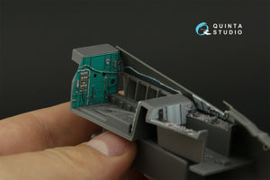 Quinta Studio QD48417 F-15C Eletronics bay 3D-Printed coloured Interior on decal paper (Academy) 1/48 – imagen 8