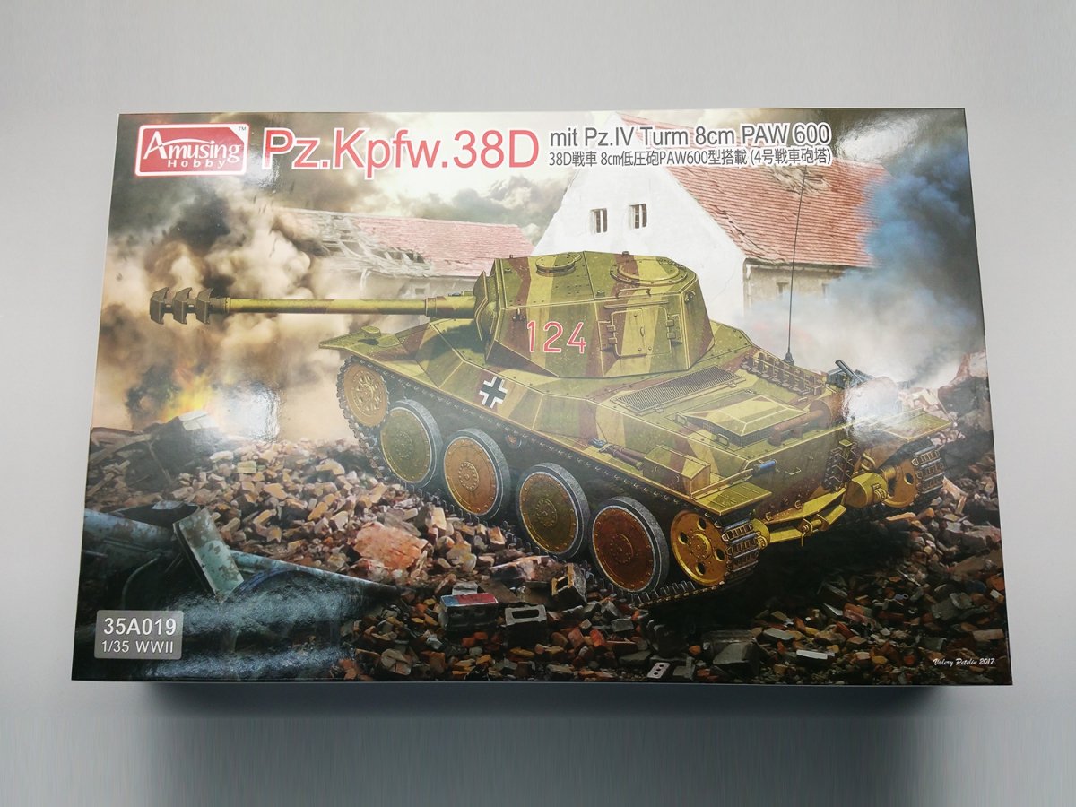 Amusing Hobby 35A019 Pz.Kpfw.38D 1/35 – image 2