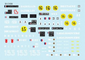 Star Decals 35-C1008 AMX-13 Chaffee &amp;amp; AMX-13 SS-11 1/35 – zdjęcie 2