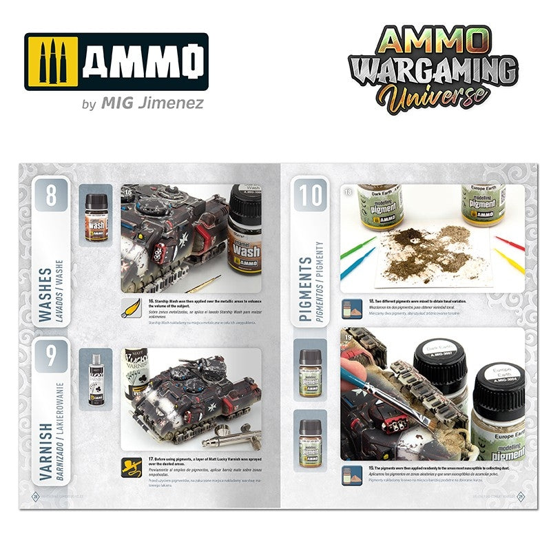 Ammo of Mig 6925 AMMO WARGAMING UNIVERSE Livre 06 - Vieillissement des véhicules de combat (anglais, espagnol, polonais) – image 7