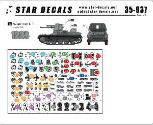 Star Decals 35-937 PzJager I ausf B 1/35 – imagen 2