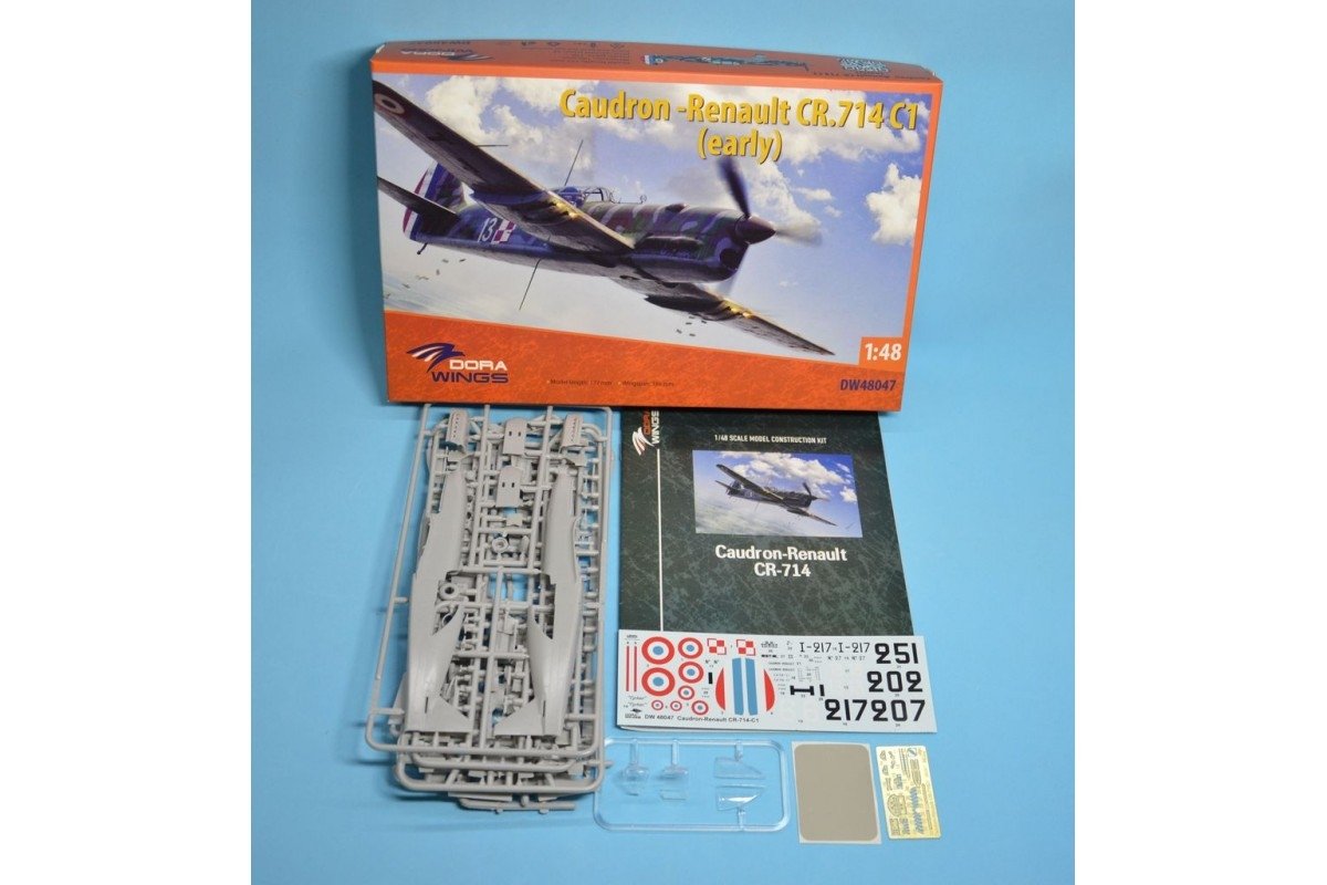 Dora Wings 48047 Caudron -Renault CR.714C.1 (early) 1/48 – immagine 3