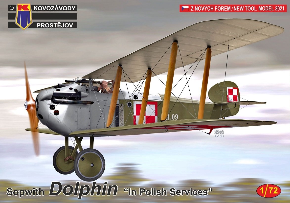Kovozavody Prostejov KPM0275 Sopwith Dolphin « Au service des Polonais » 1/72