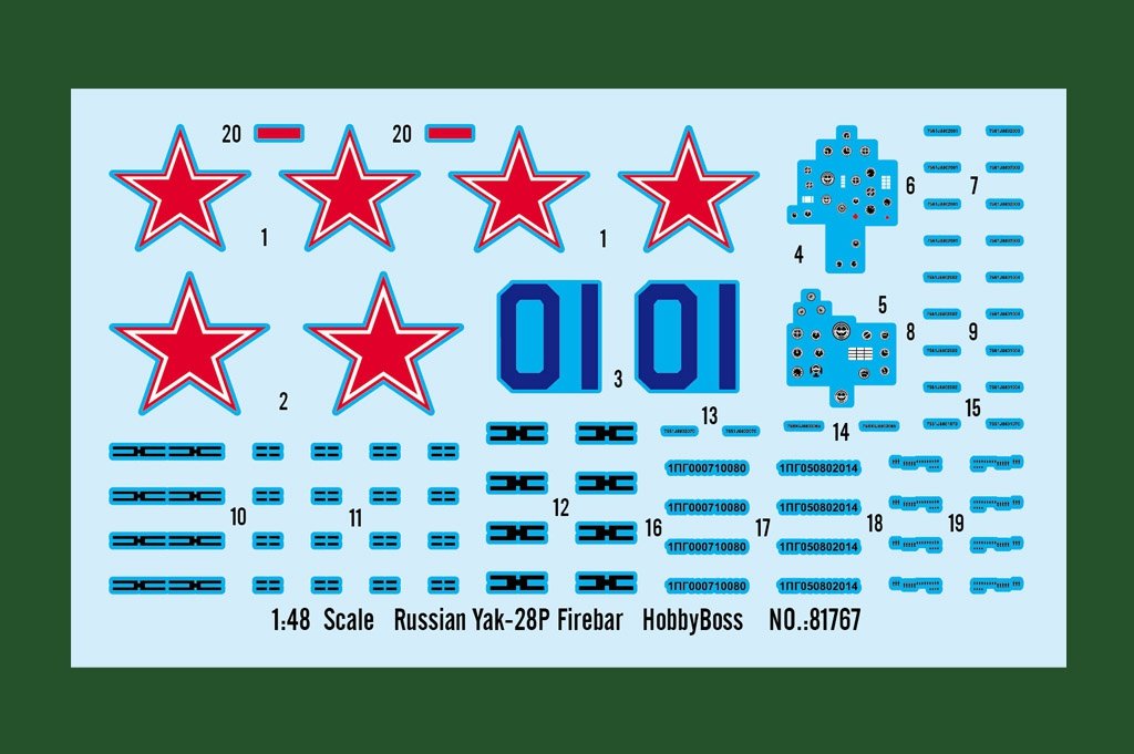 Hobby Boss 81767 Yak-28P russe Firebar 1/48 – image 3
