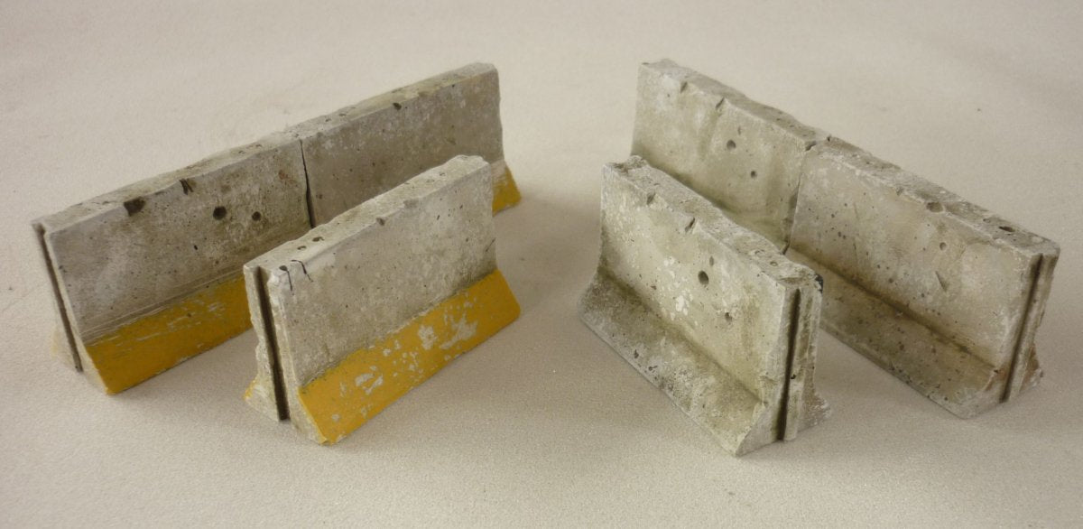 RT-Diorama 35267 Concrete barrier Set No.2 (6 pcs) 1/35 – image 8
