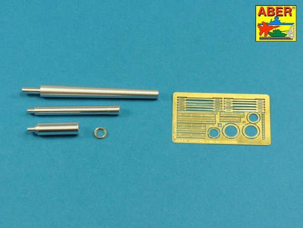 Aber 35L-250 125mm 2A46 Barrel for Russian Tank T-64 & T-72A (For Trumpeter) 1/35