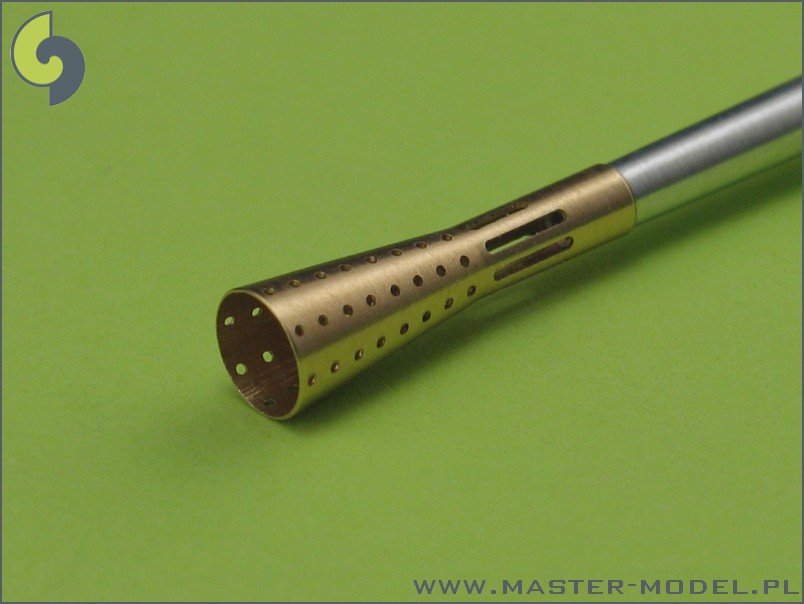 Master AM-32-014 German aircraft cannon 3,7cm Flak 18 gun barrels (2pcs) 1/32 – immagine 6