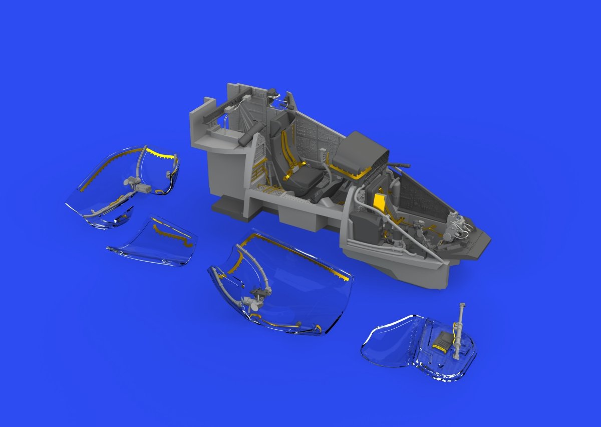 Eduard 648697 Mi-24D cockpit ZVEZDA 1/48 – immagine 5